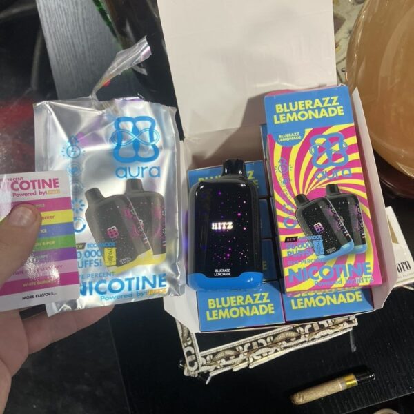 hitz nicotine aura miami mint