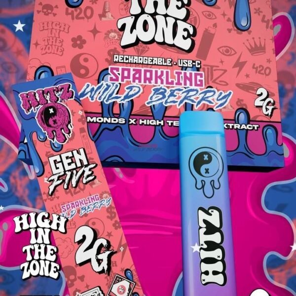 hitz gen 5 sparkling wild berry